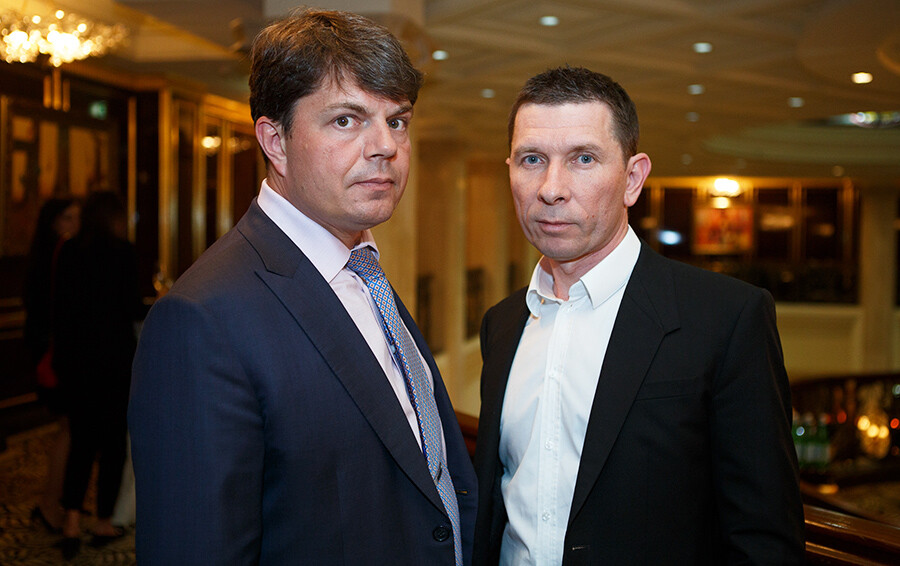 Александр Левковский (СМП Банк) и Александр Федотов.